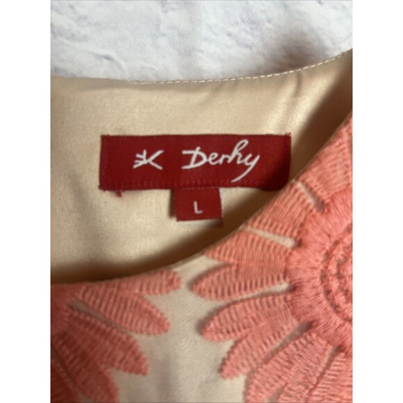 Derhy Women’s Boho Romantic Summertime Gladness Fit & Flare Dress Size Large - Picture 4 of 8